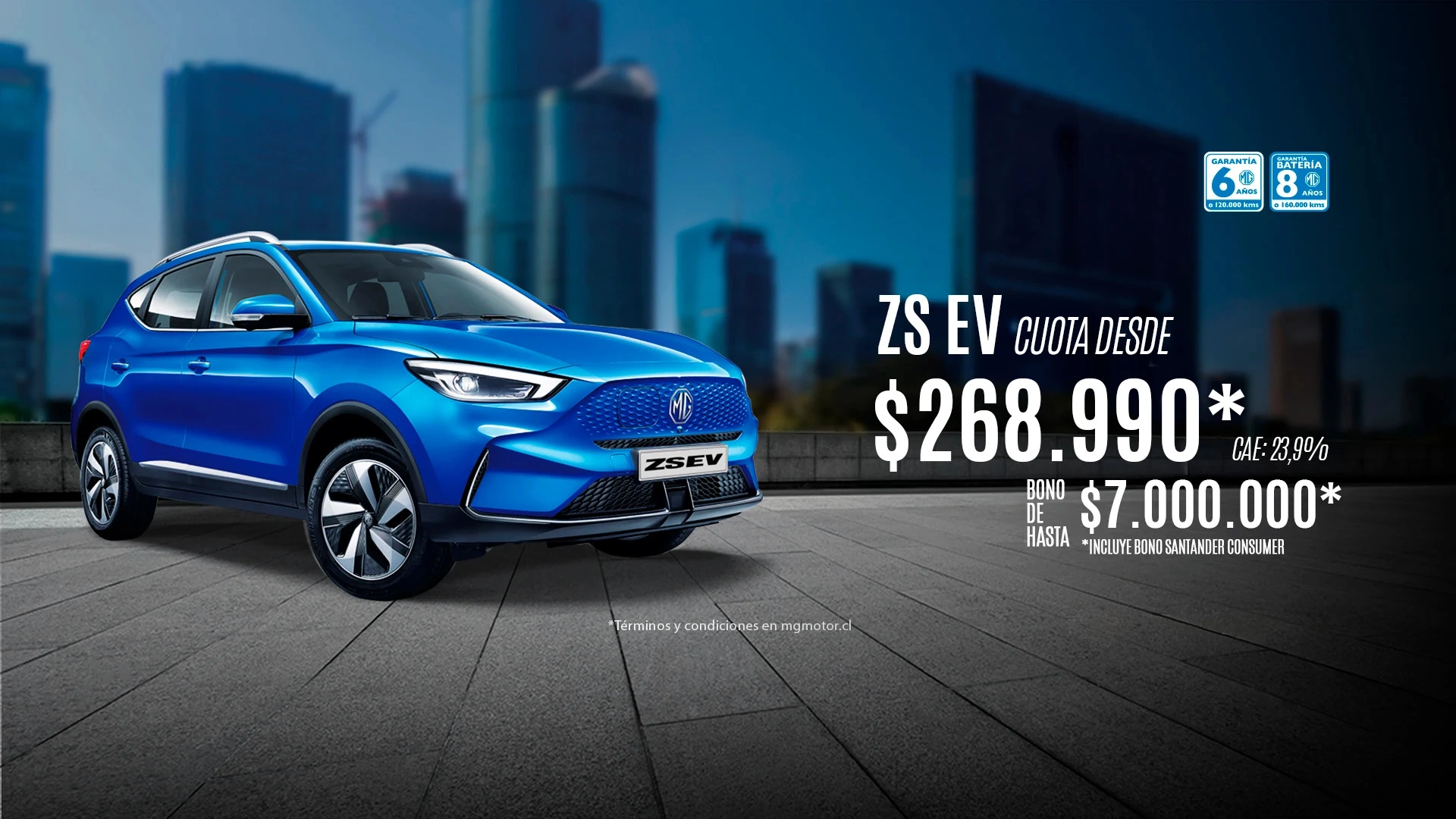 Banner Mg Zs Ev