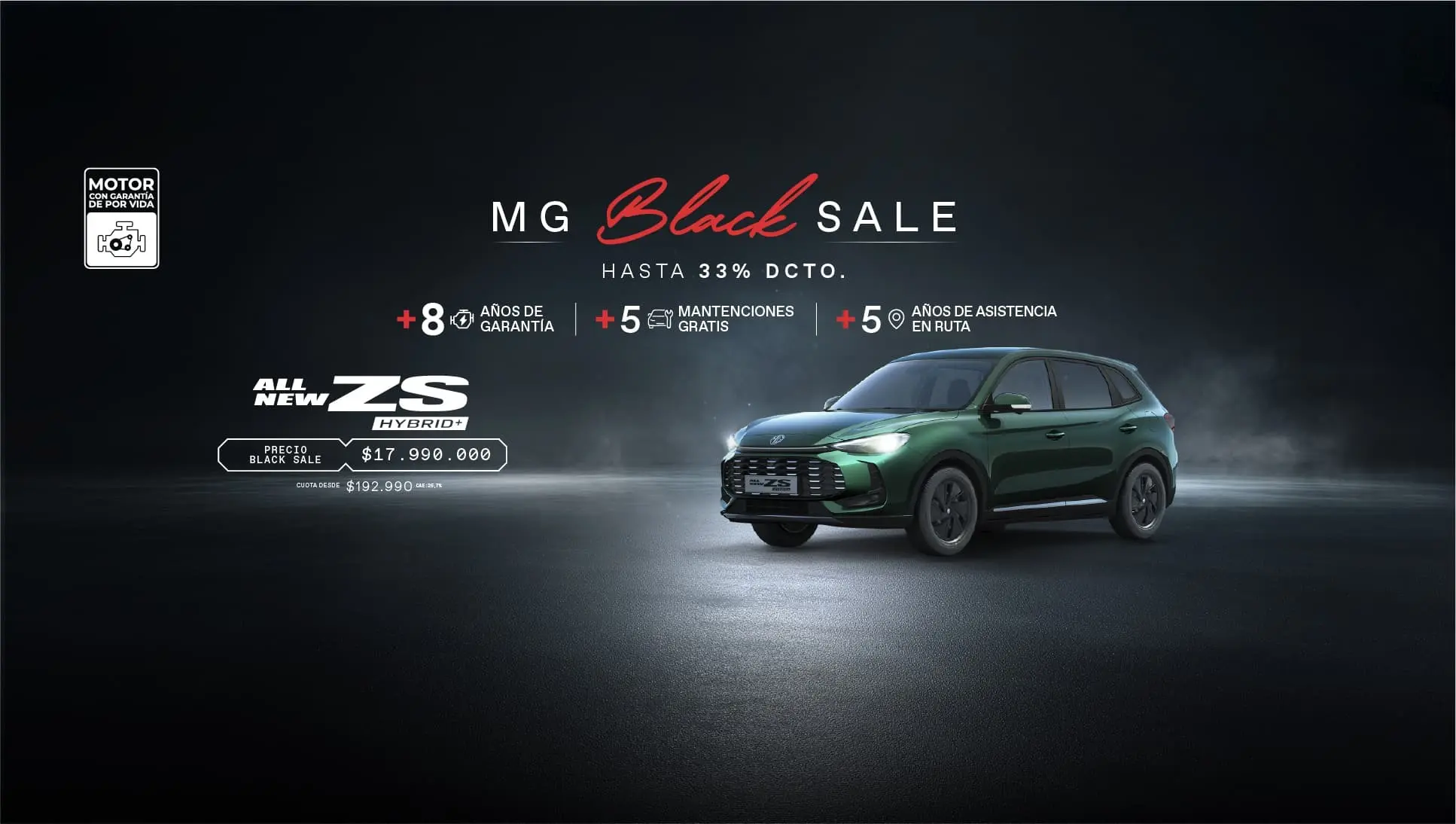 Banner Mg Zs Hybrid+