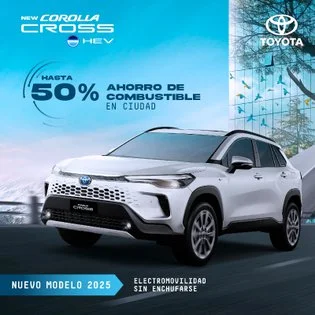 Banner Corolla Cross Híbrido