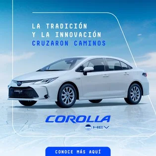 Banner Corolla Sedan Híbrido
