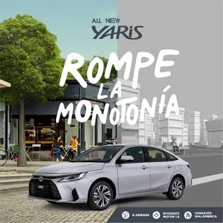 Banner Yaris Sedan