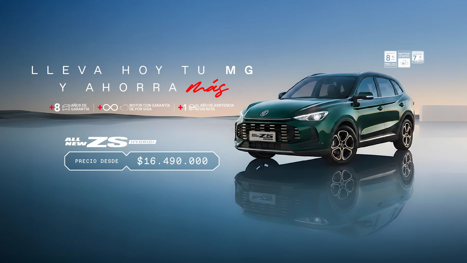 Banner Mg Zs Hybrid+