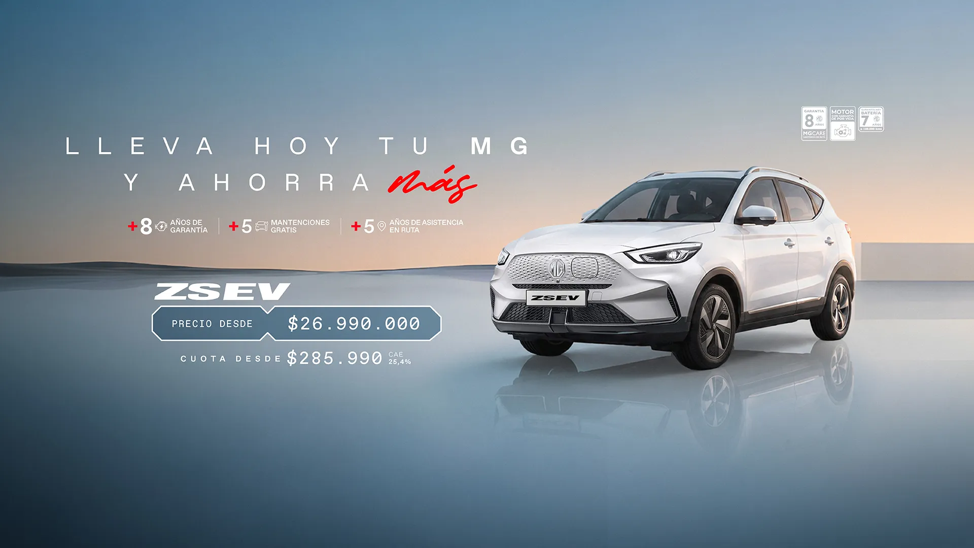 Banner Mg Zs Ev