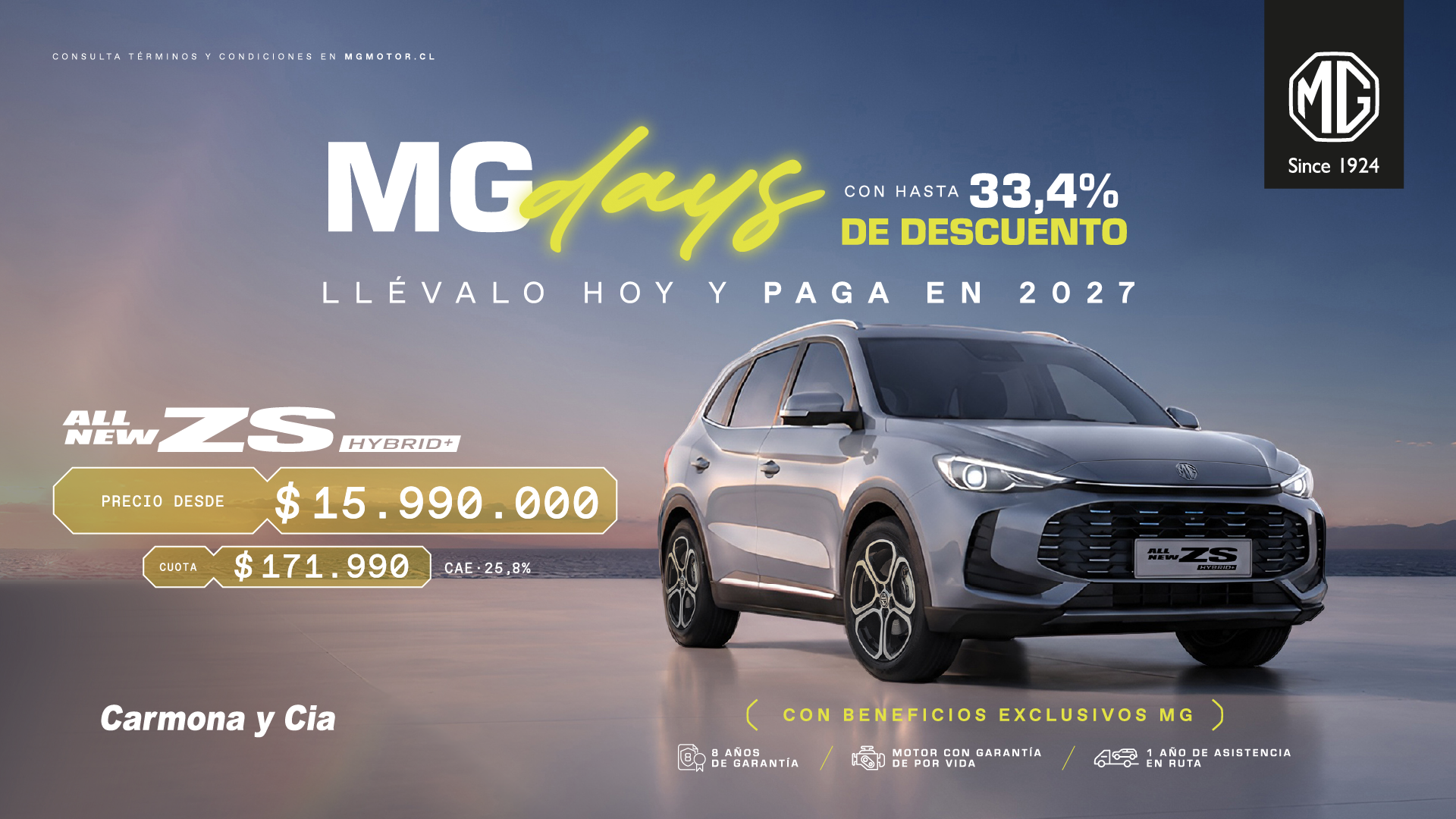 Banner Mg Zs Hybrid+