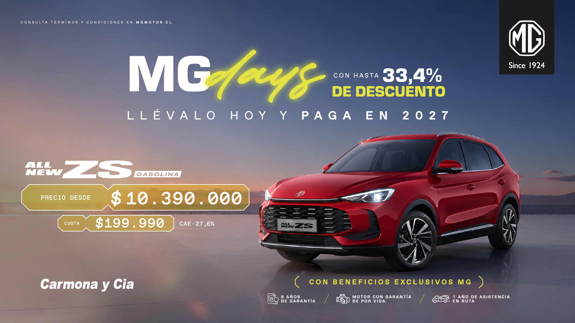 Banner Mg Zs